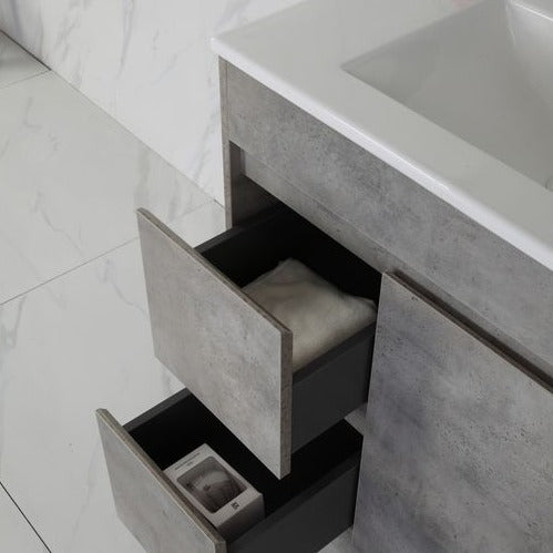 LOLA Freestanding Vanity Grey (All Sizes)