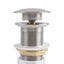Pop Up Waste With Non Overflow - Brushed Nickel