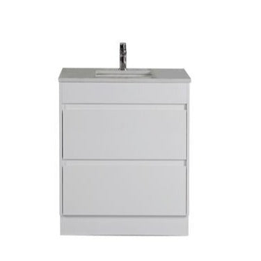 LEONA Freestanding Vanity Gloss White (All Sizes)