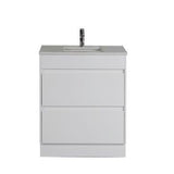 LEONA Freestanding Vanity Gloss White (All Sizes)