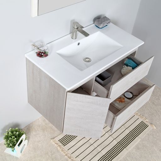 ELISA Wall Hung Vanity White (All Size)