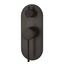 ROUL Shower/Wall Mixer with Diverter - Brushed Gun Metal