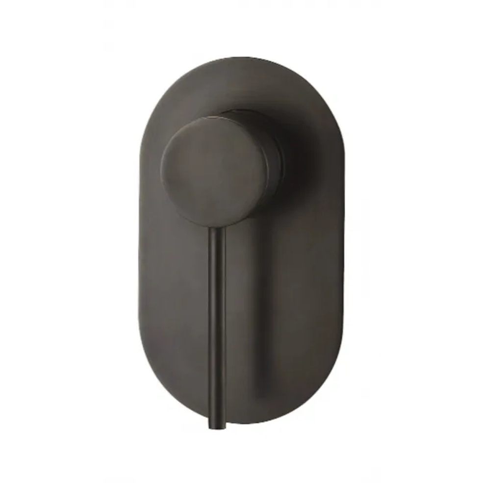 ROUL Shower/Wall Mixer - Brushed Gun Metal
