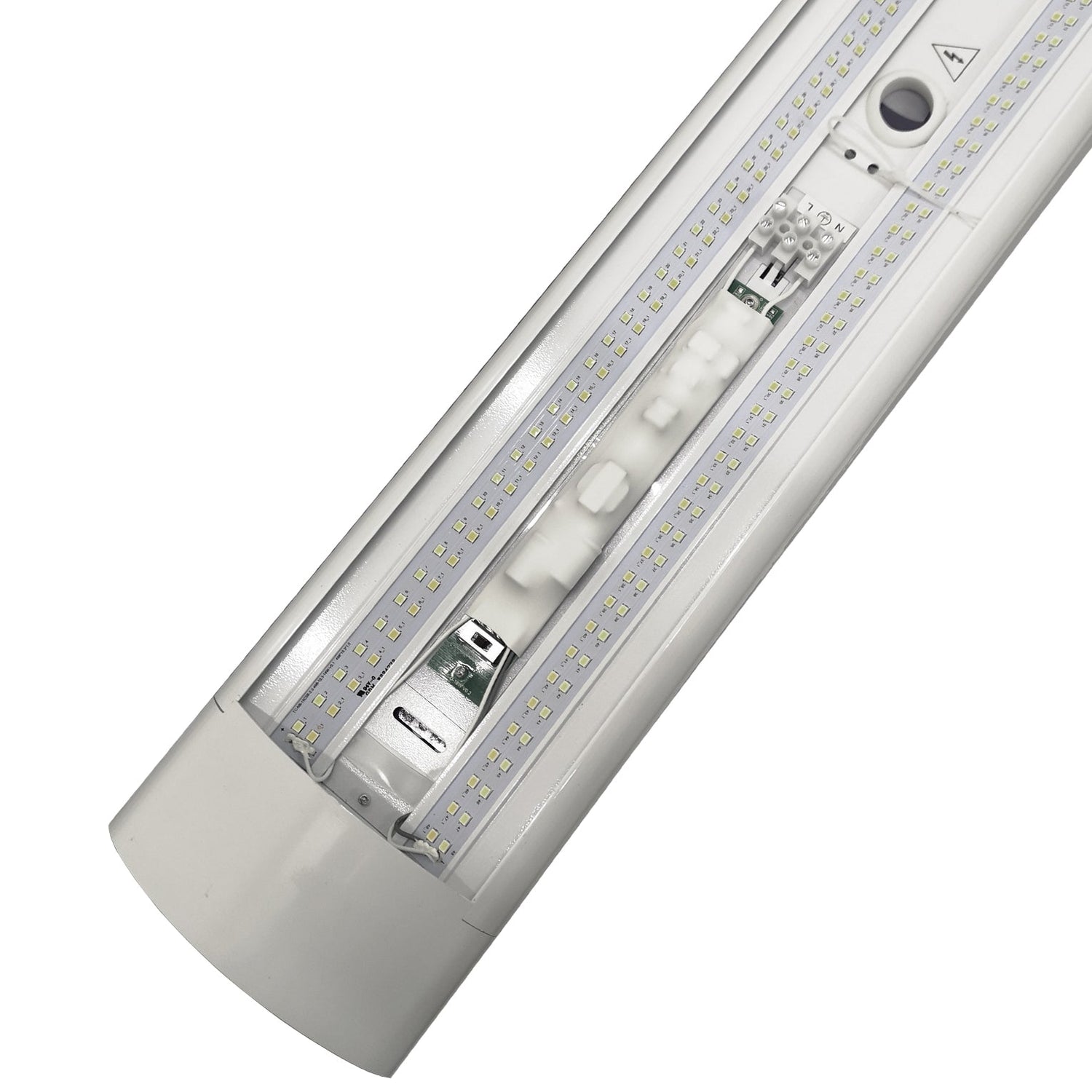RAZORDMW: Interior LED Surface Mounted Dimmable Tri-CCT Battens (Wide)
