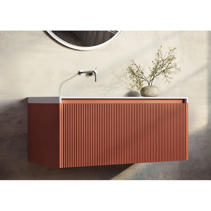 RIMINI Wall-Hung Vanity 1000mm Potters Clay