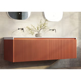 RIMINI Wall-Hung Vanity 1500mm Potters Clay