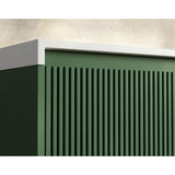 RIMINI Wall-Hung Vanity 600mm Rain Forest Green