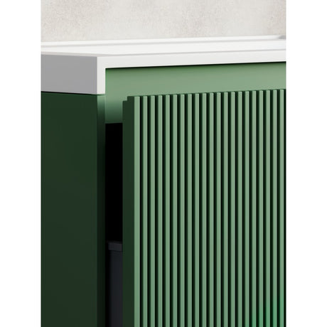 RIMINI Wall-Hung Vanity 600mm Rain Forest Green