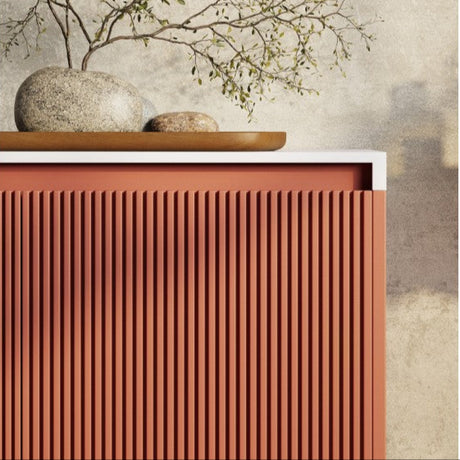 RIMINI Wall-Hung Vanity 800mm Potters Clay
