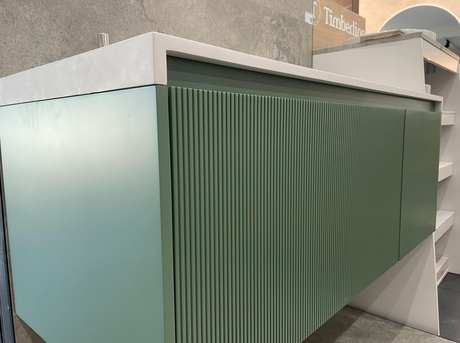 RIMINI Wall-Hung Vanity 800mm Rain Forest Green