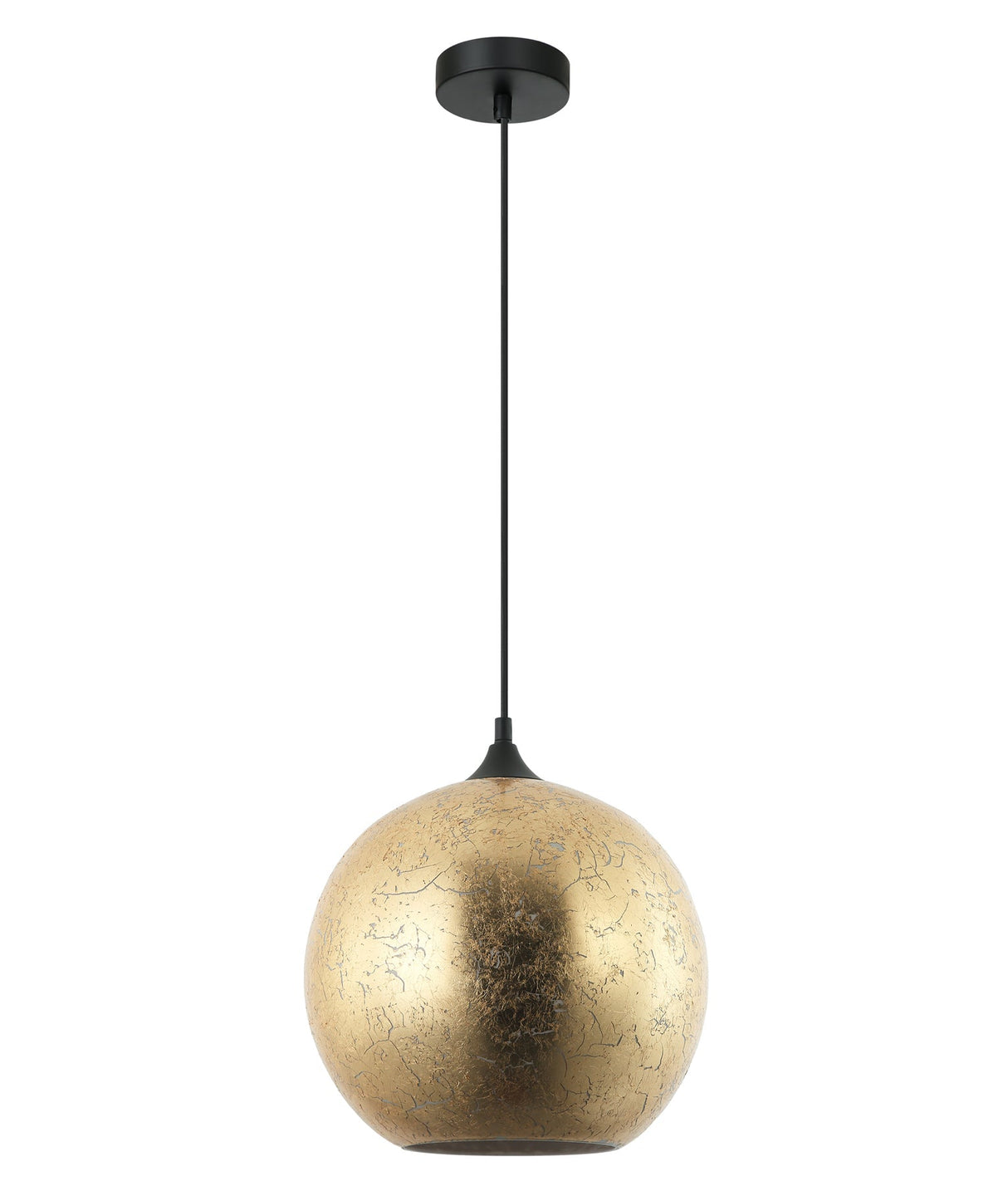 ROCHE: Interior Wine Glass Shape Matt Gold / Chrome Glass Pendant Lights