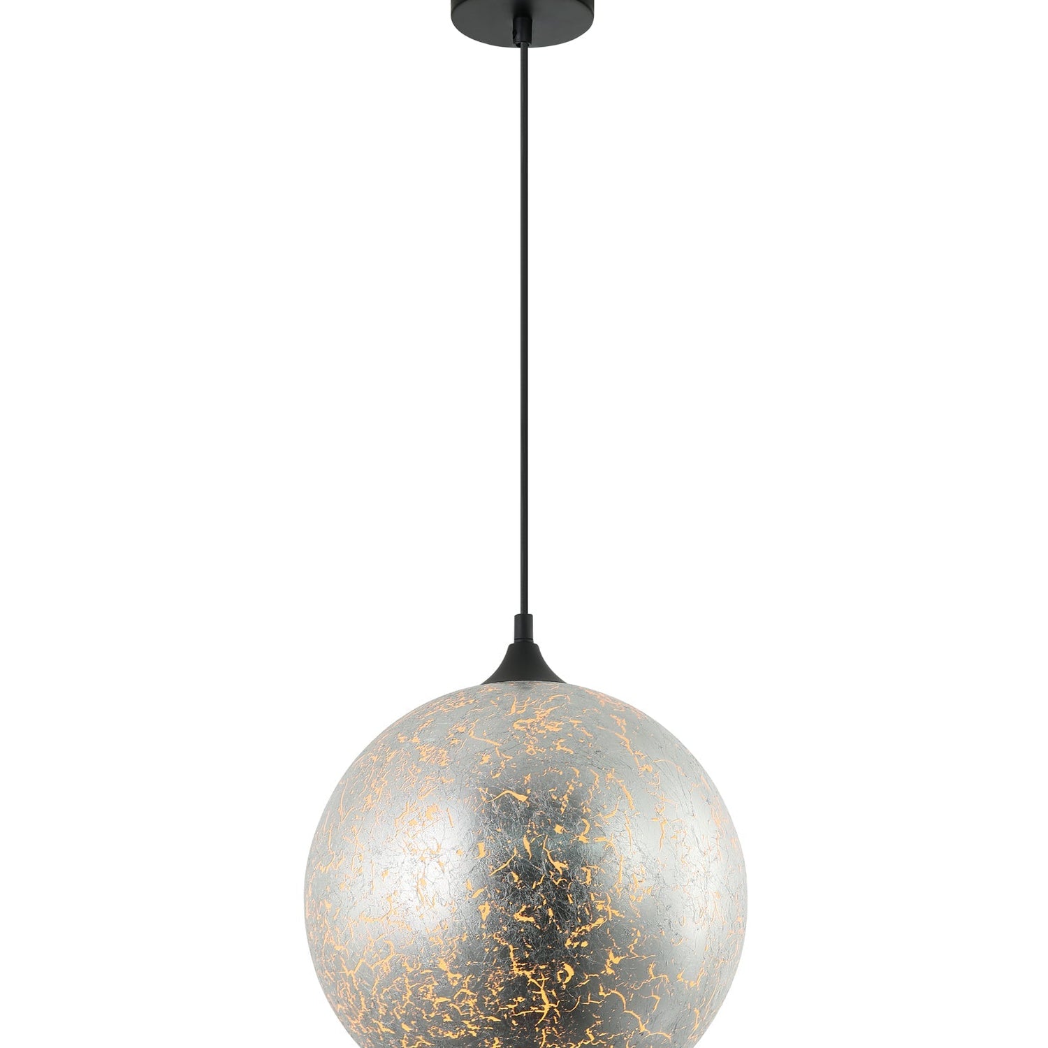 ROCHE: Interior Wine Glass Shape Matt Gold / Chrome Glass Pendant Lights