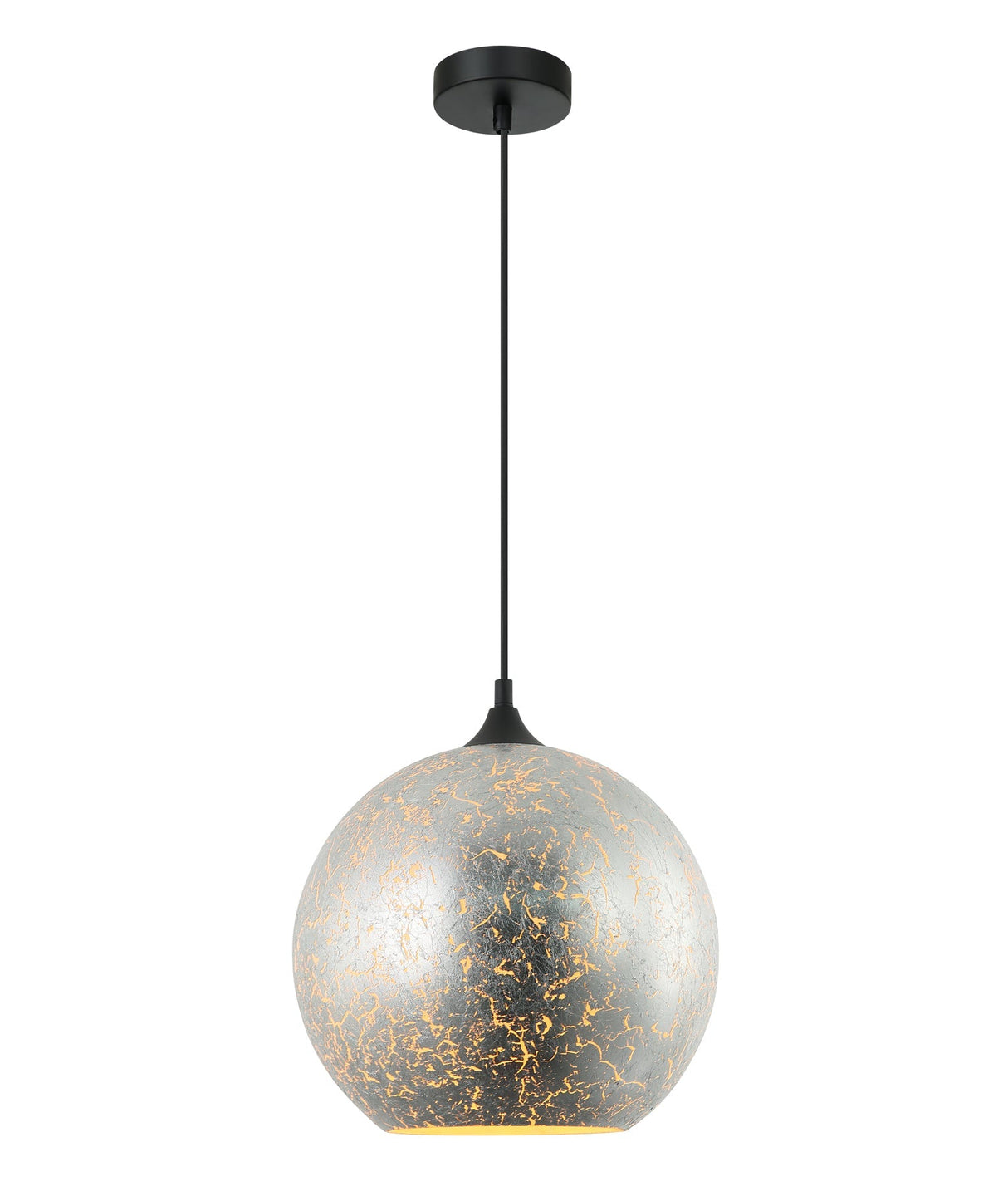 ROCHE: Interior Wine Glass Shape Matt Gold / Chrome Glass Pendant Lights