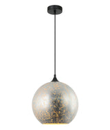 ROCHE: Interior Wine Glass Shape Matt Gold / Chrome Glass Pendant Lights