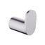 RUSHY Round Robe Hook - Brushed Nickel