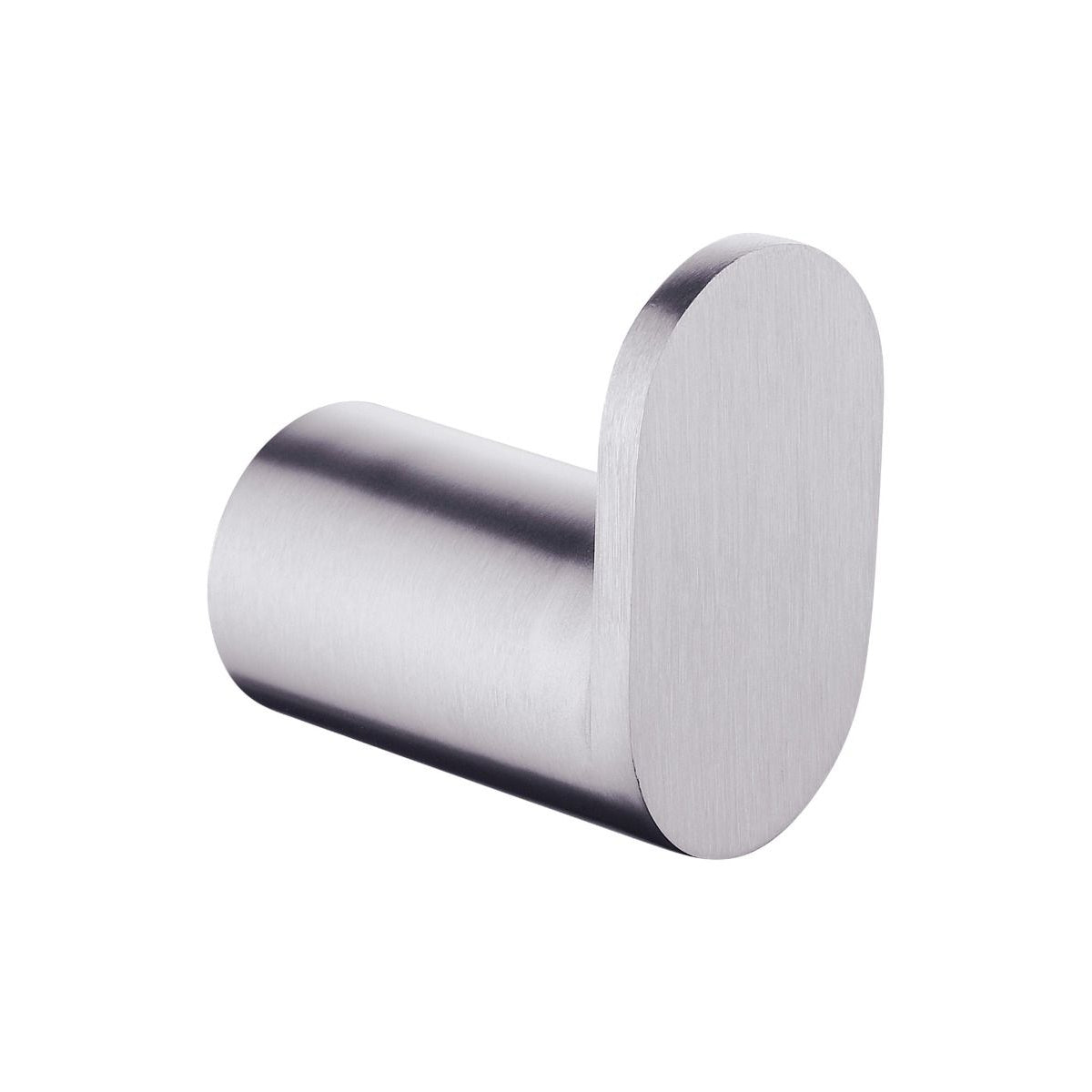 RUSHY Round Robe Hook - Brushed Nickel