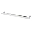 RUSHY Double Towel Rail 600mm - Brushed Nickel