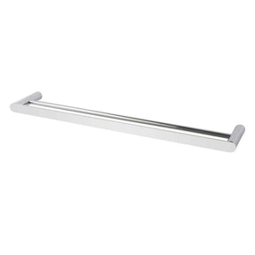 RUSHY Double Towel Rail 600mm - Brushed Nickel