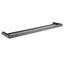 RUSHY Double Towel Rail 800mm - Brushed Gun Metal
