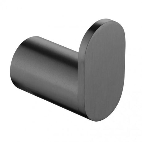 RUSHY Round Robe Hook - Brushed Gun Metal