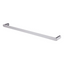 RUSHY Single Towel Rail 600mm - Brushed Nickel