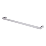 RUSHY Single Towel Rail 600mm - Brushed Nickel