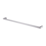 RUSHY Single Towel Rail 800mm - Brushed Nickel