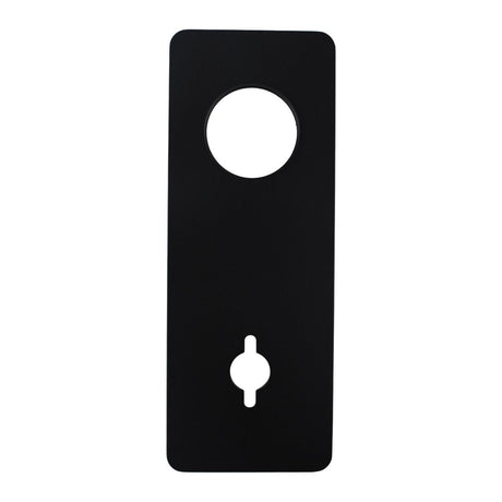 RUSHY Square Wall Mixer With Spout - Black
