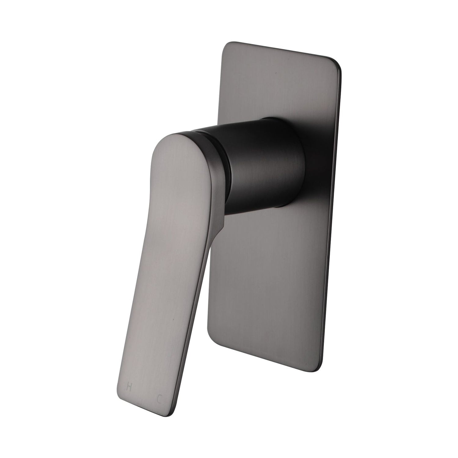 RUSHY Square Shower Mixer - Brushed Gun Metal