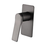 RUSHY Square Shower Mixer - Brushed Gun Metal