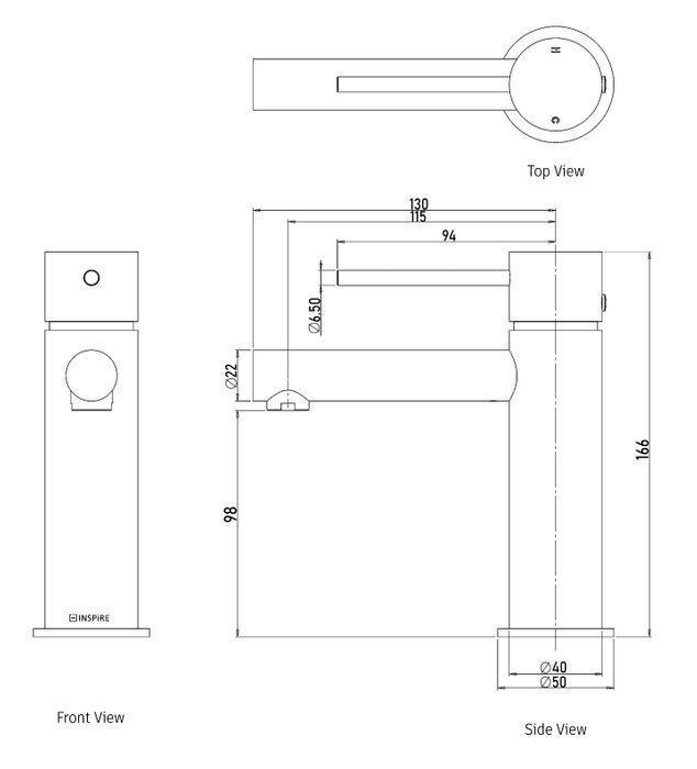 Moonlight Solid Surface Basin with Optional Mixer & Bottle Trap (Rectangle: 1200x460x80)