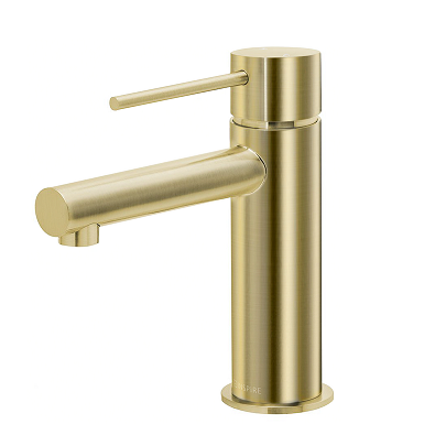 ROUL Basin Mixer - Brushed Gold