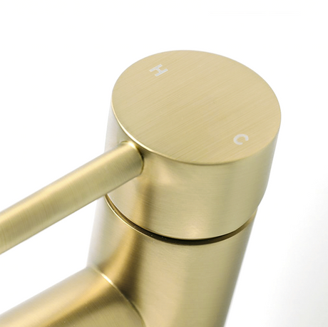 ROUL Basin Mixer - Brushed Gold