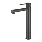 ROUL Tall Basin Mixer - Brushed Gun Metal
