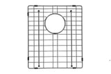 Round Corner Stainless Steel Gun Metal Grey PVD Coating Double Bowl Kitchen Sink (with Bottom Grid) - 770*450*215mm