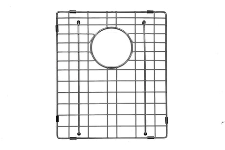 Round Corner Stainless Steel Gun Metal Grey PVD Coating Double Bowl Kitchen Sink (with Bottom Grid) - 770*450*215mm