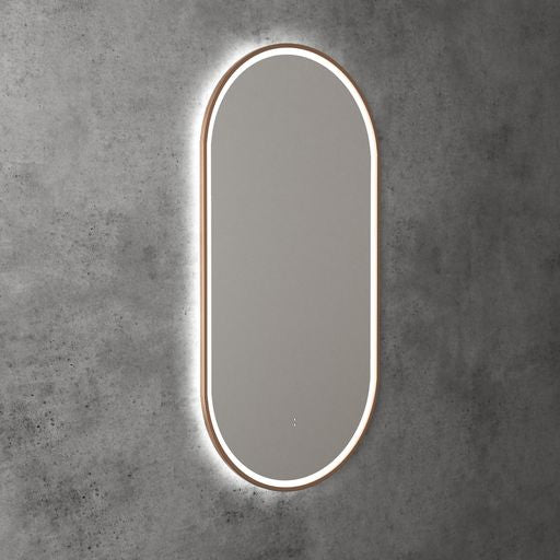 BEAU MONDE Back-Lit LED Framed Mirror Dimmable 900x450mm