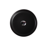 SASSO Round Counter Top Basin Matte Black 350mm