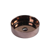 SASSO Round Counter Top Basin Posh Gold 350mm
