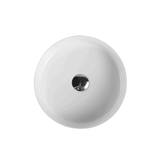 SASSO Counter Top Basin Touchline White (Round: 350x350x110)