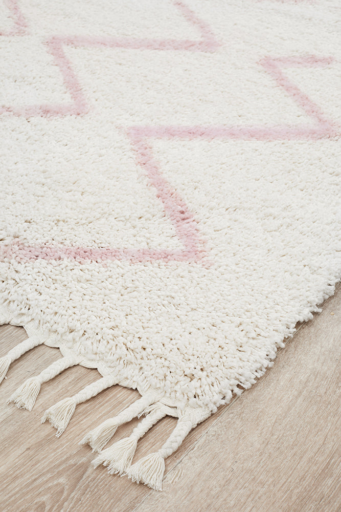 Saffron 11 Pink Rug