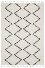 Saffron 11 White Rug