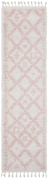 Saffron 33 Pink Runner Rug