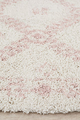 Saffron 33 Pink Rug