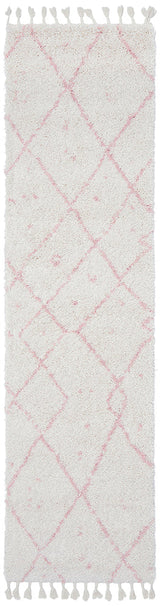 Saffron 44 Pink Runner Rug
