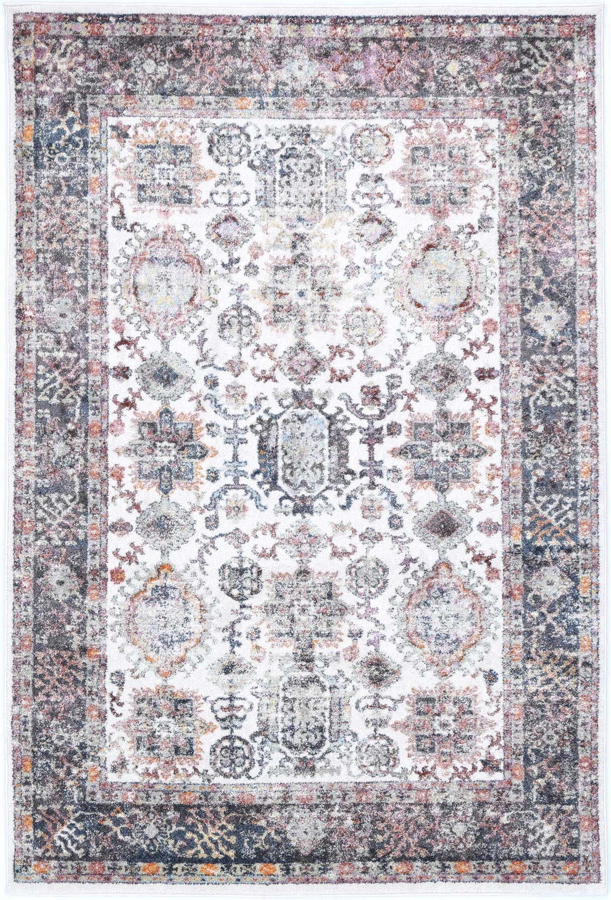 Windsor Boarder Cream Rug
