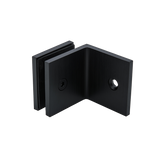 Shower Screen Bracket - 90 ° Glass to Wall Black
