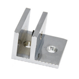 Shower Screen Bracket - Shelf to Wall/Floor with Leg