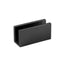 Shower Screen Bracket - Shelf to Wall/Floor Black
