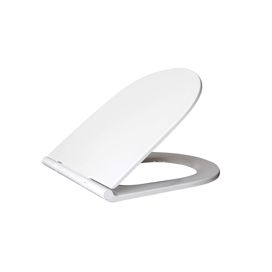Avis Rimless Wall Faced Floor Gloss White/ Matte White Toilet